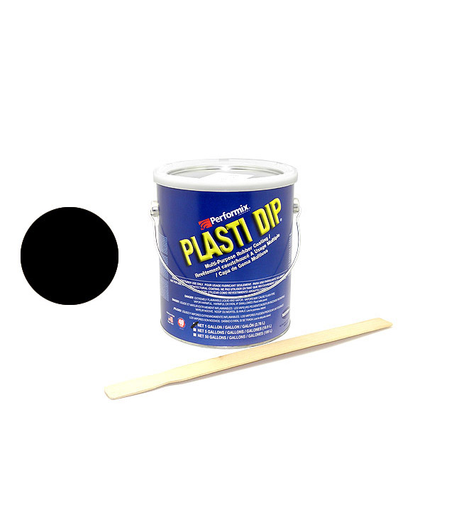 Plastidip Goma Líquida Negro Mate (3Kg/3.78L) formato USA