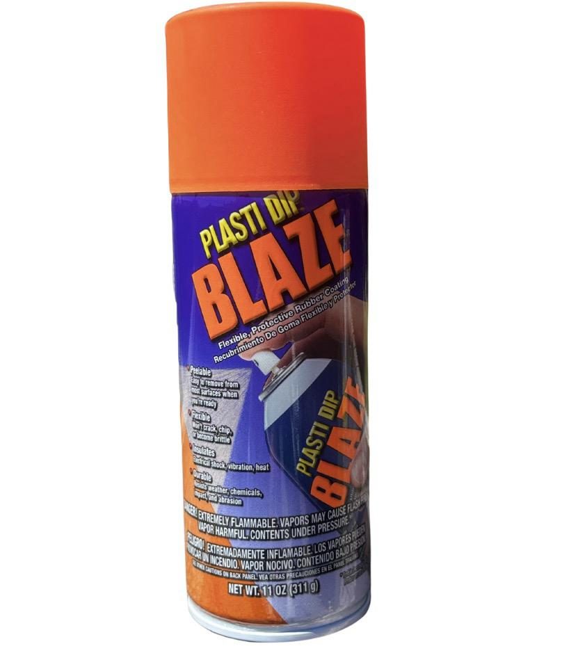 Plastidip Goma protectora en Spray NARANJA FLUOR mate