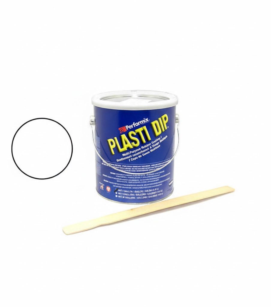 Plasti Dip Goma LIquida  Blanco Mate 3K Galon