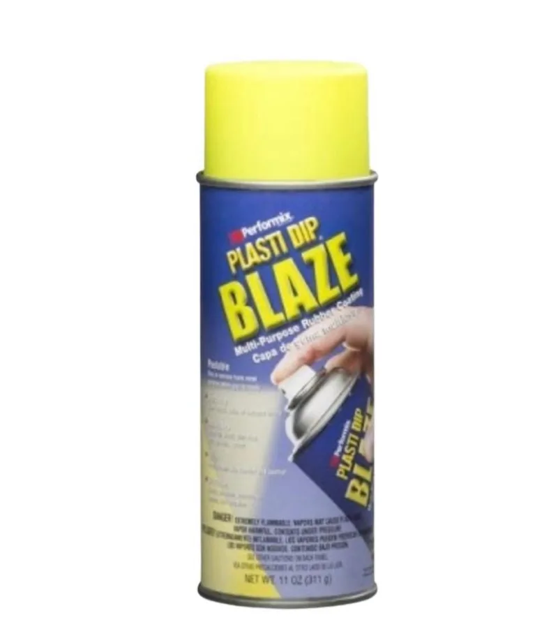 Plastidip Goma protectora en Spray AMARILLO FLUOR mate