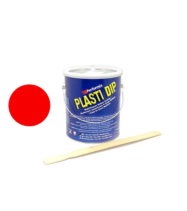 Plastidip Goma Líquida Rojo Mate. 3K Galón